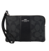 Coach Small Corner Zip Wristlet, front view